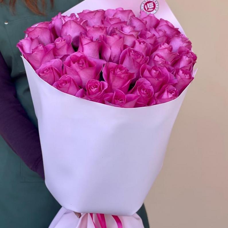 Букеты из розовых роз 70 см (Эквадор) Артикул  180752