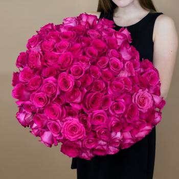Букеты из розовых роз 40 см (Эквадор) артикул букета  85636
